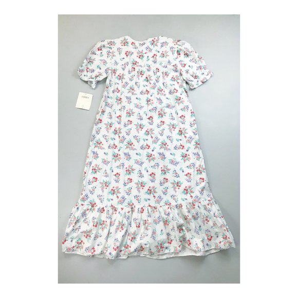 QUIET MOMENTS Floral Cottagecore Nightgown Small NWT VTG 1995 Deadstock Kawaii - Picture 8 of 8